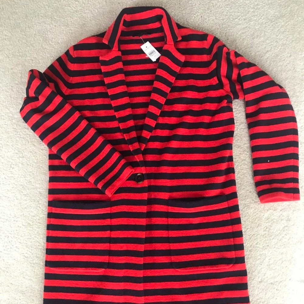 NWT-Ann Taylor Long Sweater Coat-M